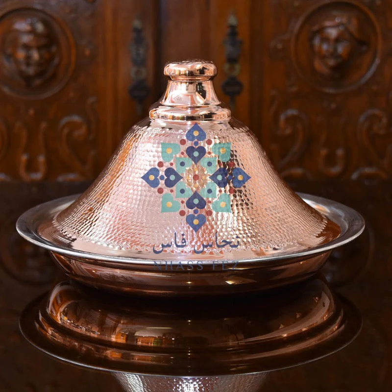 Tajine Ch’hiwa en Cuivre 5-8 personnes