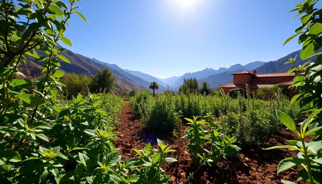 jardin bio aromatique de l ourika